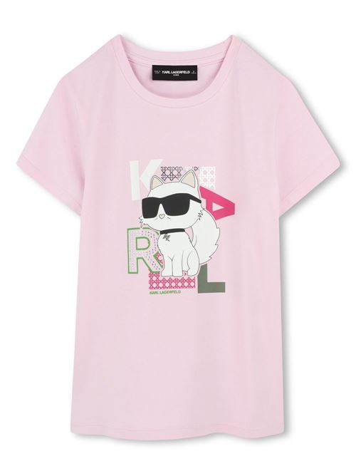 T-shirt bambina maniche corte Karl Lagerfeld Kids | Z3049146P